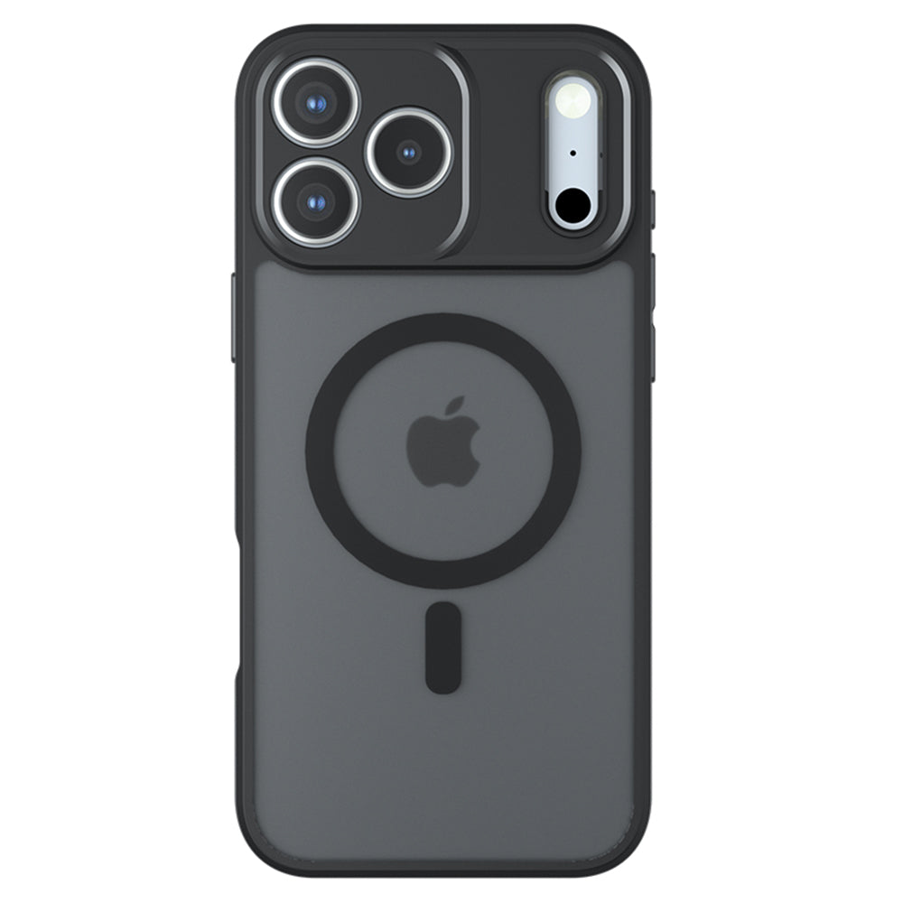 Husa de protectie Techsuit PureFrost MagSafe compatibil cu iPhone 17 Pro, Negru Mat