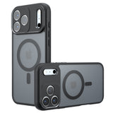 Husa de protectie Techsuit PureFrost MagSafe compatibil cu iPhone 17 Pro, Negru Mat