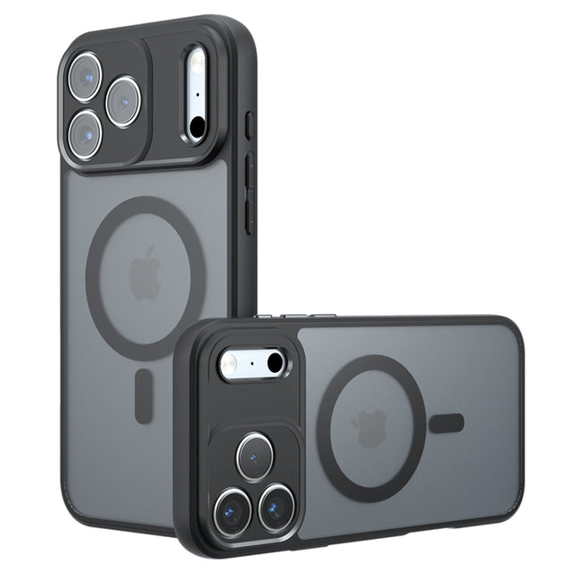 Husa de protectie Techsuit PureFrost MagSafe compatibil cu iPhone 17 Pro, Negru Mat