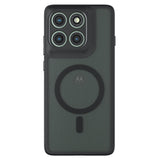 Husa de protectie Techsuit PureFrost MagSafe compatibil cu Motorola Edge 60 Pro, Negru Mat