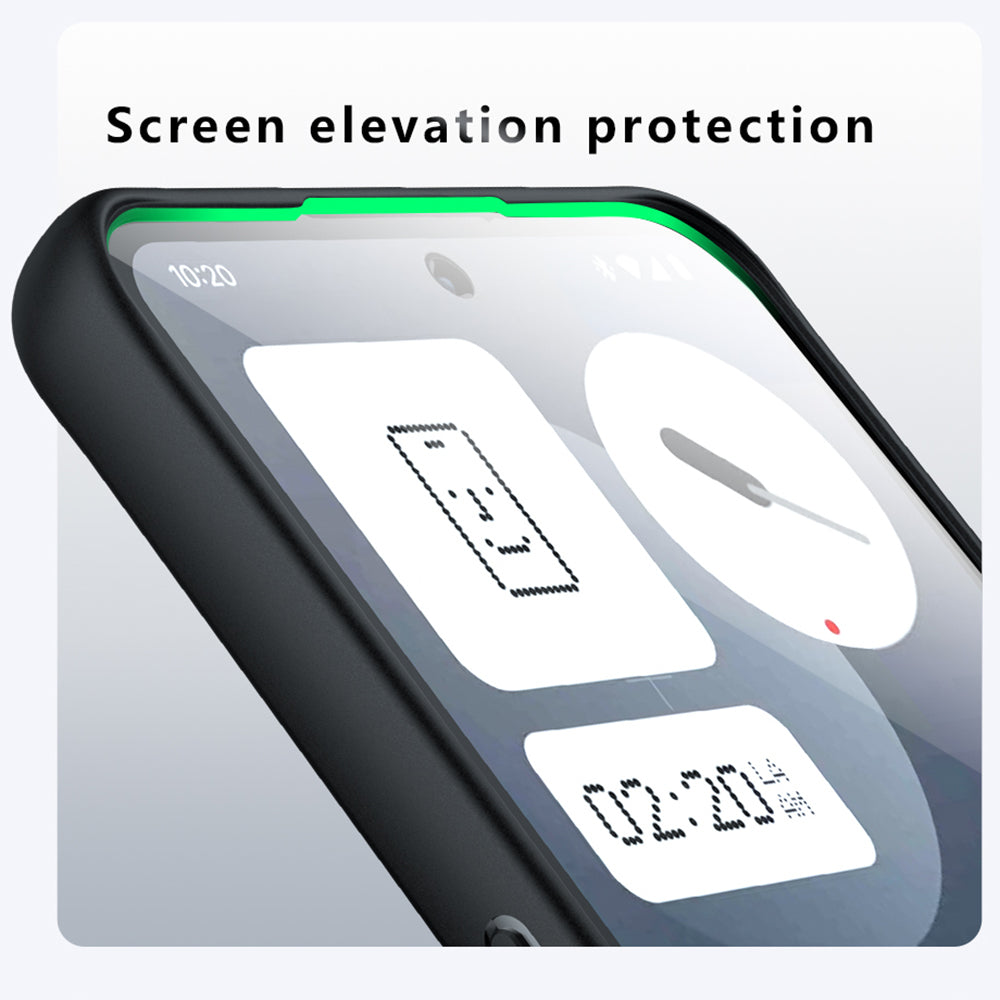 Husa de protectie Techsuit PureFrost MagSafe compatibil cu Nothing Phone (3a) Pro, Negru Mat