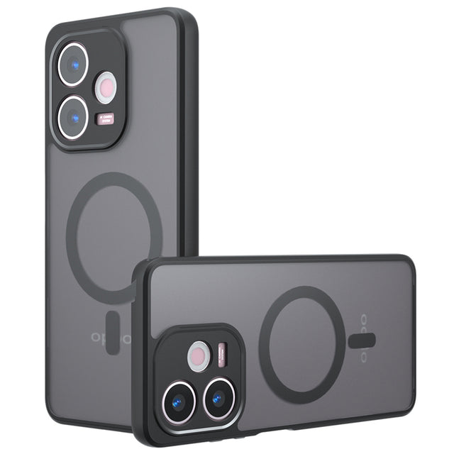 Husa de protectie Techsuit PureFrost MagSafe compatibil cu Oppo A5 Pro 4G / A5 Pro 5G, Negru Mat