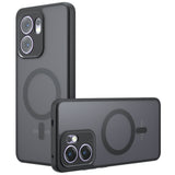 Husa de protectie Techsuit PureFrost MagSafe compatibil cu Oppo Reno13 F 4G / Reno13 F 5G / Reno13 FS 5G, Negru Mat