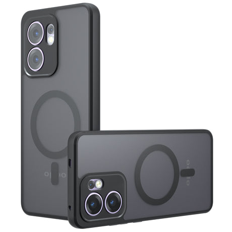 Husa de protectie Techsuit PureFrost MagSafe compatibil cu Oppo Reno13 F 4G / Reno13 F 5G / Reno13 FS 5G, Negru Mat