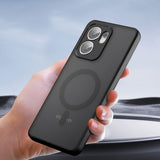 Husa de protectie Techsuit PureFrost MagSafe compatibil cu Oppo A5 Pro 4G / A5 Pro 5G, Negru Mat