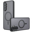 Husa de protectie Techsuit PureFrost MagSafe compatibil cu Samsung Galaxy A36 5G, Negru Mat