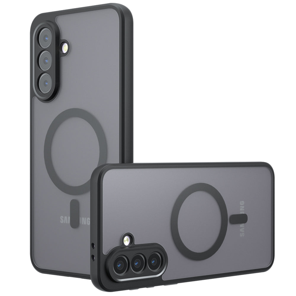 Husa de protectie Techsuit PureFrost MagSafe compatibil cu Samsung Galaxy A36 5G, Negru Mat