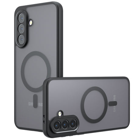 Husa de protectie Techsuit PureFrost MagSafe compatibil cu Samsung Galaxy A56 5G, Negru Mat