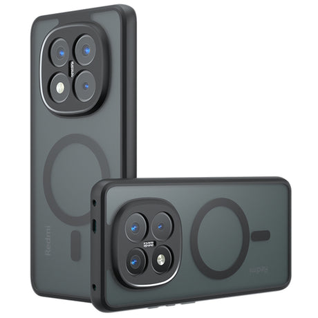 Husa de protectie Techsuit PureFrost MagSafe compatibil cu Xiaomi Redmi Note 14 Pro+ 5G, Negru Mat