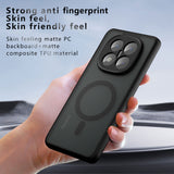 Husa de protectie Techsuit PureFrost MagSafe compatibil cu Xiaomi Redmi Note 14 Pro+ 5G, Negru Mat