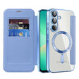 Husa de protectie Techsuit SmartMag Book compatibil cu Samsung Galaxy A26 5G, Albastru Deschis
