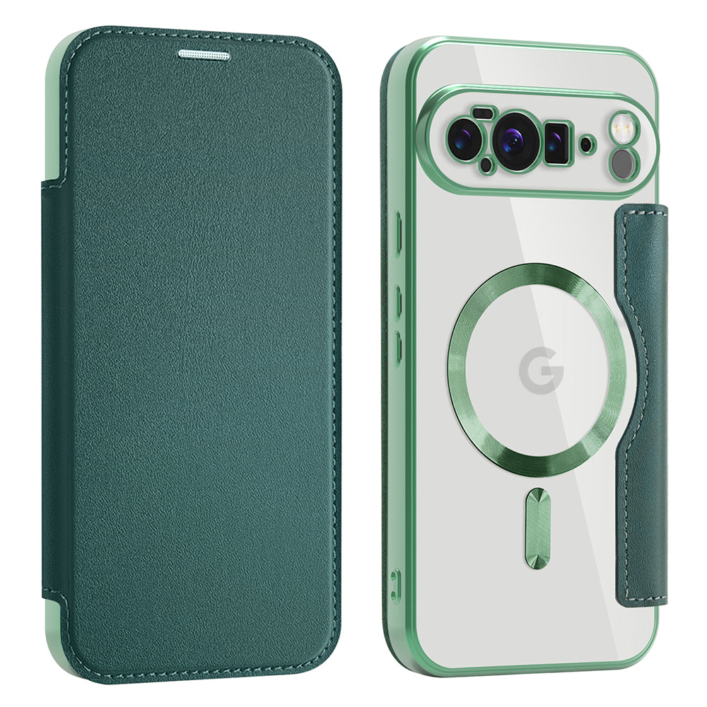 Husa de protectie Techsuit SmartMag Book compatibil cu Google Pixel 10 Pro XL, Verde
