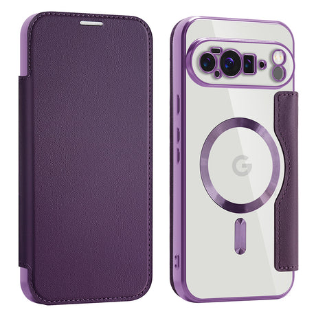 Husa de protectie Techsuit SmartMag Book compatibil cu Google Pixel 10 Pro XL, Mov