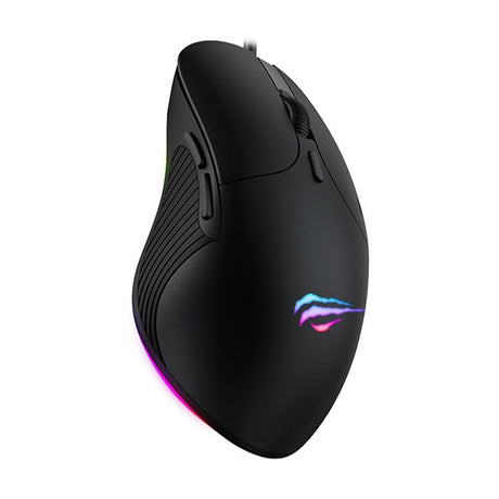 Tastatura/Mouse Havit Wired Gaming Mouse (MS1020WB), with RGB Lights, 4200DPI, Erginomic Design, USB 5V, Negru
