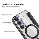 Husa de protectie Techsuit SmartMag Book compatibil cu Samsung Galaxy A55 5G, Negru