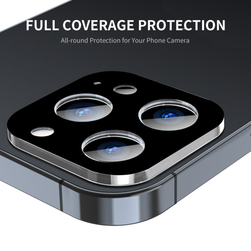 Folie de protectie Techsuit Full Camera Glass compatibil cu iPhone 17 Pro, Negru