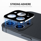 Folie de protectie Techsuit Full Camera Glass compatibil cu iPhone 17 Pro, Negru