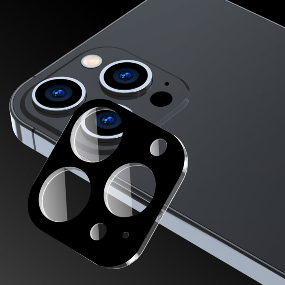 Folie de protectie Techsuit Full Camera Glass compatibil cu iPhone 17 Pro, Negru