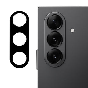 Folie de protectie Techsuit Full Camera Glass compatibil cu Samsung Galaxy Z Fold7, Negru