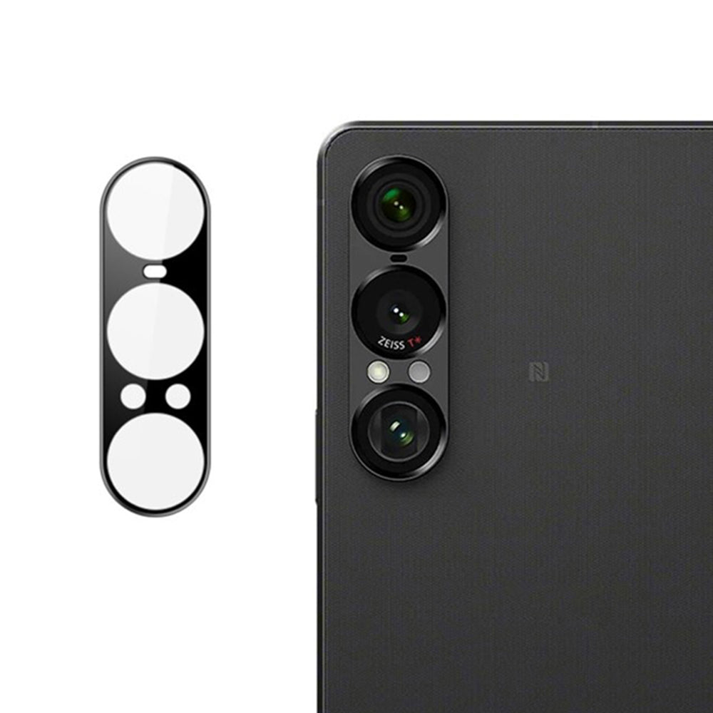 Folie de protectie Techsuit Full Camera Glass compatibil cu Sony Xperia 1 VII, Negru