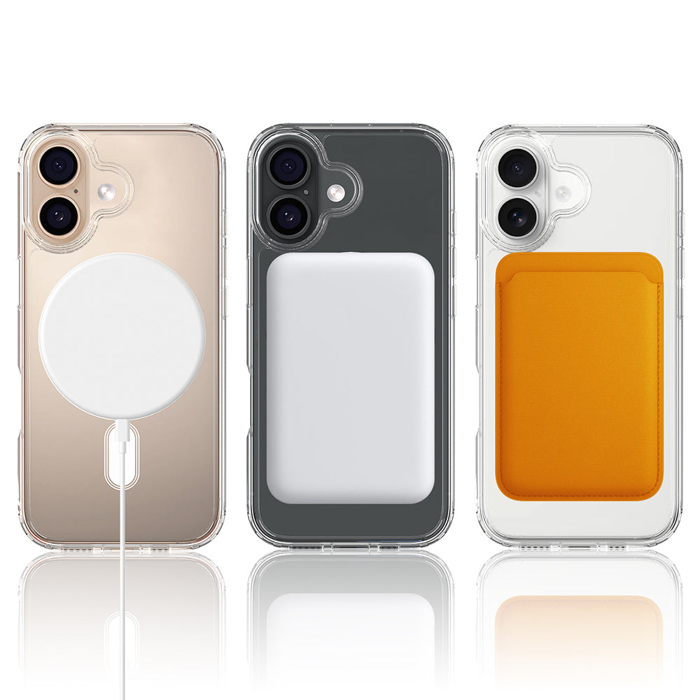 Husa de protectie Techsuit MagSafe Pro compatibil cu iPhone 17, Transparent