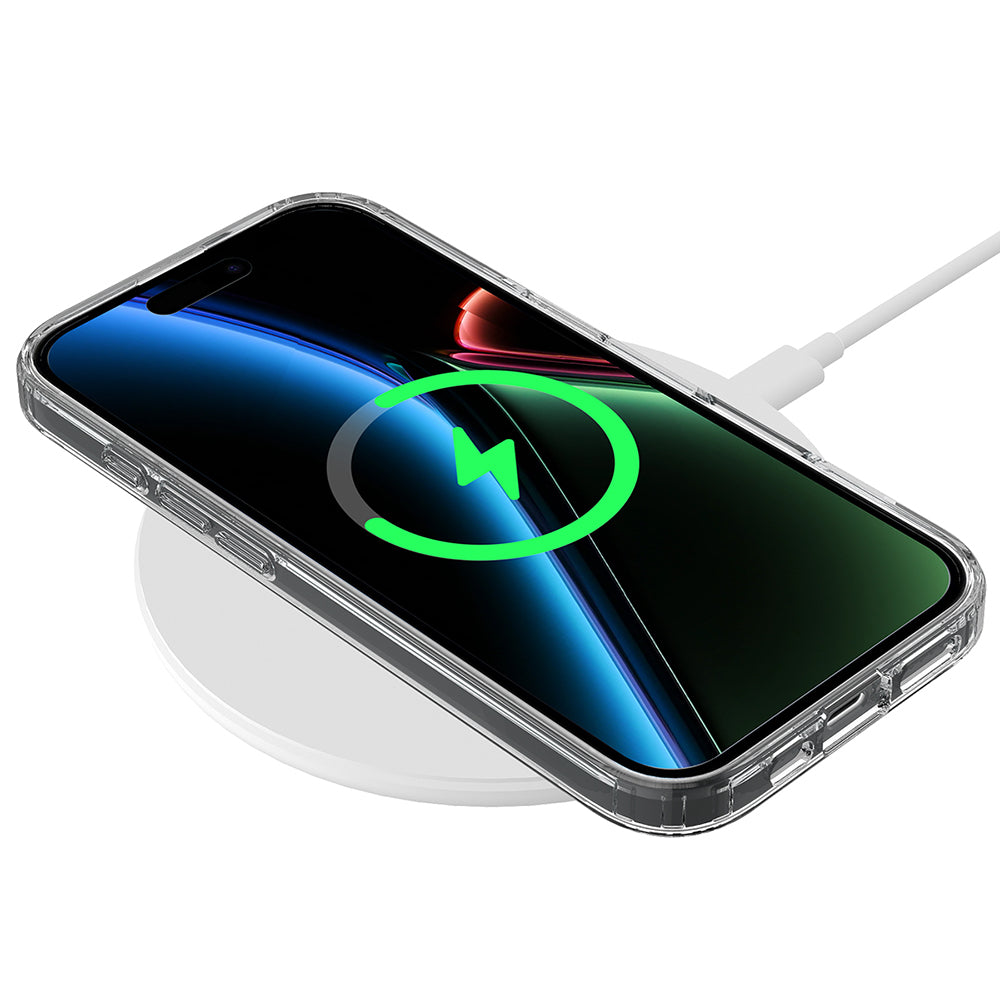 Husa de protectie Techsuit MagSafe Pro compatibil cu iPhone 17, Transparent
