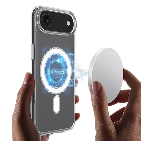 Husa de protectie Techsuit MagSafe Pro compatibil cu iPhone 17 Air, Transparent