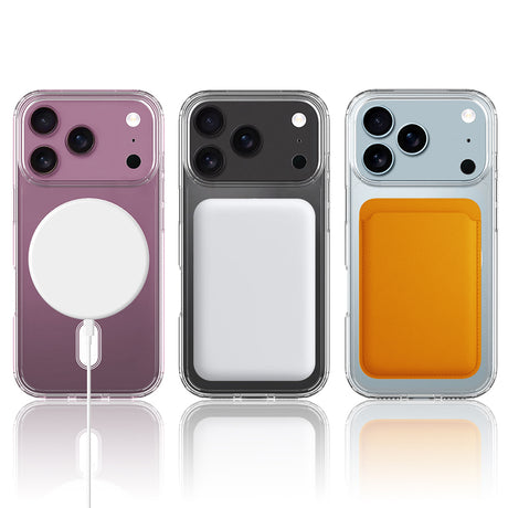 Husa de protectie Techsuit MagSafe Pro compatibil cu iPhone 17 Pro Max, Transparent