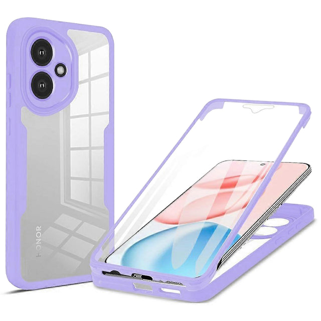 Folie de protectie Techsuit ColorVerse 360 Series + compatibil cu Honor 400, Mov