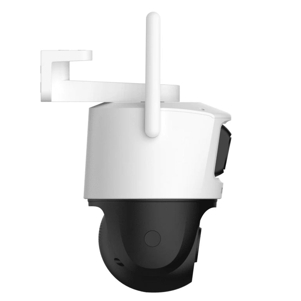 Imou Outdoor Camera Cruiser Dual 2 PRO (IPC-S7XFP-8U0WED), 4+4MP, AI IMOU SENSE, Wi-Fi 6, Dual IR, PT, Alarm, IP65, Alb