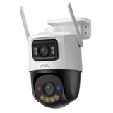 Imou Outdoor Camera Cruiser Dual 2 PRO (IPC-S7XFP-8U0WED), 4+4MP, AI IMOU SENSE, Wi-Fi 6, Dual IR, PT, Alarm, IP65, Alb