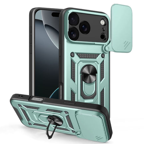 Husa de protectie Techsuit CamShield Series compatibil cu iPhone 17 Pro Max, Verde