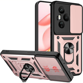 Husa de protectie Techsuit CamShield Series compatibil cu Honor 400 Pro, Roz Auriu