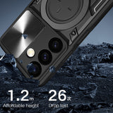 Husa de protectie Techsuit CamGuard Pro compatibil cu Honor 400, Rosu