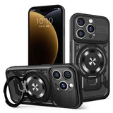 Husa de protectie Techsuit RuggedCam compatibil cu iPhone 15 Pro Max, Negru