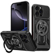 Husa de protectie Techsuit RuggedCam compatibil cu iPhone 16 Pro Max, Negru