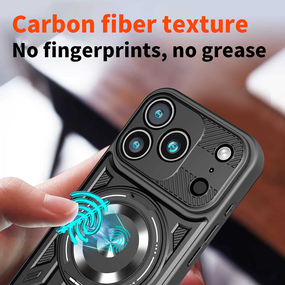 Husa de protectie Techsuit RuggedCam compatibil cu iPhone 17 Pro, Albastru