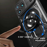 Husa de protectie Techsuit RuggedCam compatibil cu iPhone 17 Pro Max, Albastru