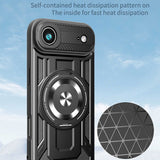 Husa de protectie Techsuit RuggedCam compatibil cu iPhone 17 Air, Albastru