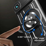 Husa de protectie Techsuit RuggedCam compatibil cu iPhone 17 Air, Gri