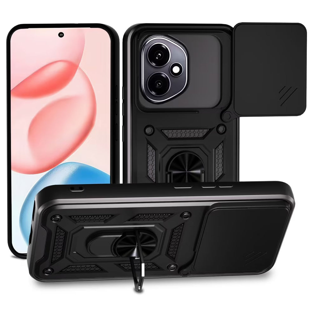 Husa de protectie Techsuit CamShield Series compatibil cu Honor 400, Negru