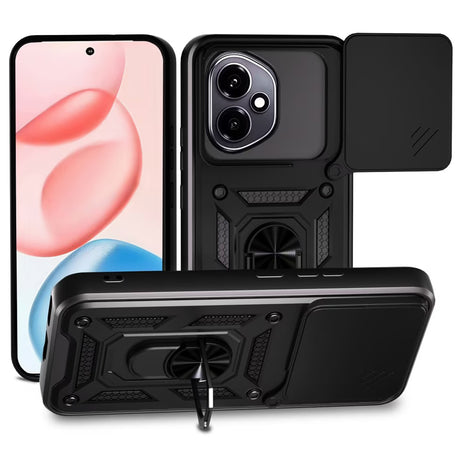 Husa de protectie Techsuit CamShield Series compatibil cu Honor 400, Negru