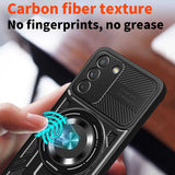 Husa de protectie Techsuit RuggedCam compatibil cu Samsung Galaxy S21 FE 5G, Mov