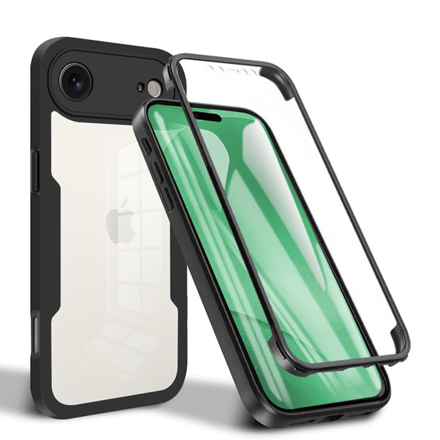 Folie de protectie Techsuit ColorVerse 360 Series + compatibil cu iPhone 17 Air, Negru