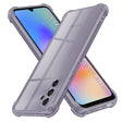 Husa de protectie Techsuit Shockproof Clear Silicone compatibil cu Samsung Galaxy A05s, Negru Fumuriu