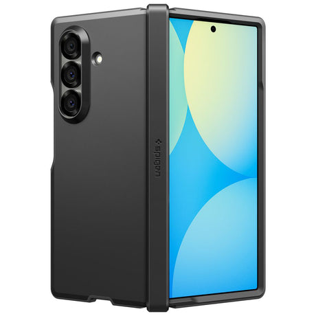 Husa de protectie Spigen Tough Armor Pro MagSafe (ACS09549) compatibil cu Samsung Galaxy Z Fold7, Negru