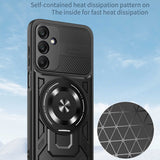 Husa de protectie Techsuit RuggedCam compatibil cu Samsung Galaxy A25 5G, Negru
