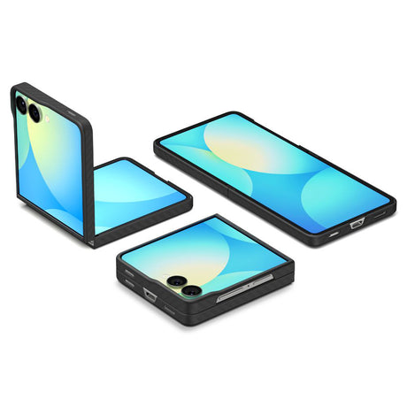 Husa de protectie Spigen Air Skin (ACS09564) compatibil cu Samsung Galaxy Z Flip7, Aramid Black