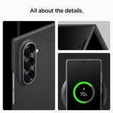 Husa de protectie Spigen Air Skin (ACS09555) compatibil cu Samsung Galaxy Z Fold7, Aramid Black
