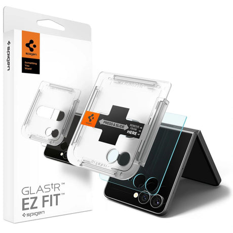 Spigen Glas.tR EZ-FIT HD átlátszó fólia Samsung Galaxy Z Flip7 készülékhez